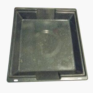 Broiler Grill Pan Black Speckled Enamel Roasting Tray Drip Pan Bakeware